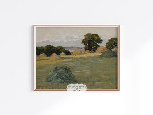 Harvest Landscape | P375 - Single Art Prints - Piccolo Fiore Prints