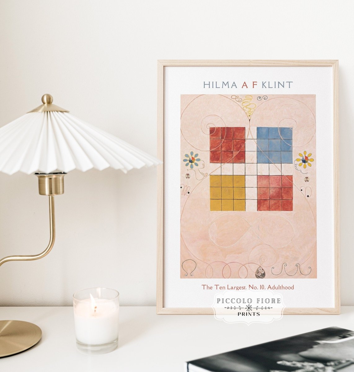 Hilma af Klint The Ten Largest | No. 10, Adulthood | P943 - Single Art Prints - Piccolo Fiore Prints