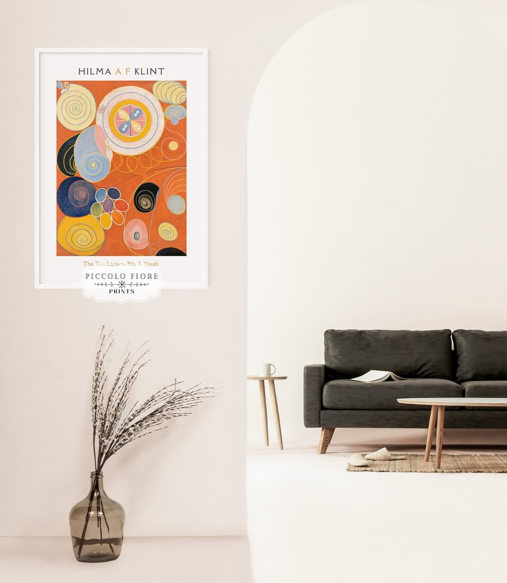 Hilma af Klint The Ten Largest | No. 3, Youth | P577 - Single Art Prints - Piccolo Fiore Prints