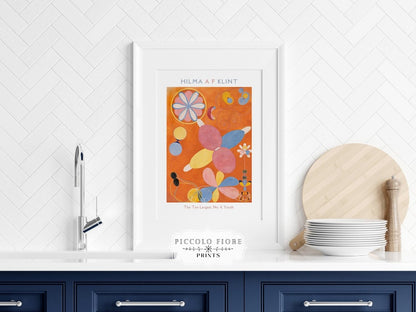 Hilma af Klint The Ten Largest | No. 4, Youth | P578 - Single Art Prints - Piccolo Fiore Prints