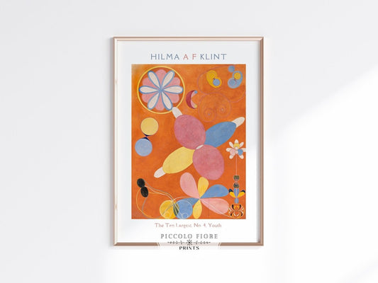 Hilma af Klint The Ten Largest | No. 4, Youth | P578 - Single Art Prints - Piccolo Fiore Prints