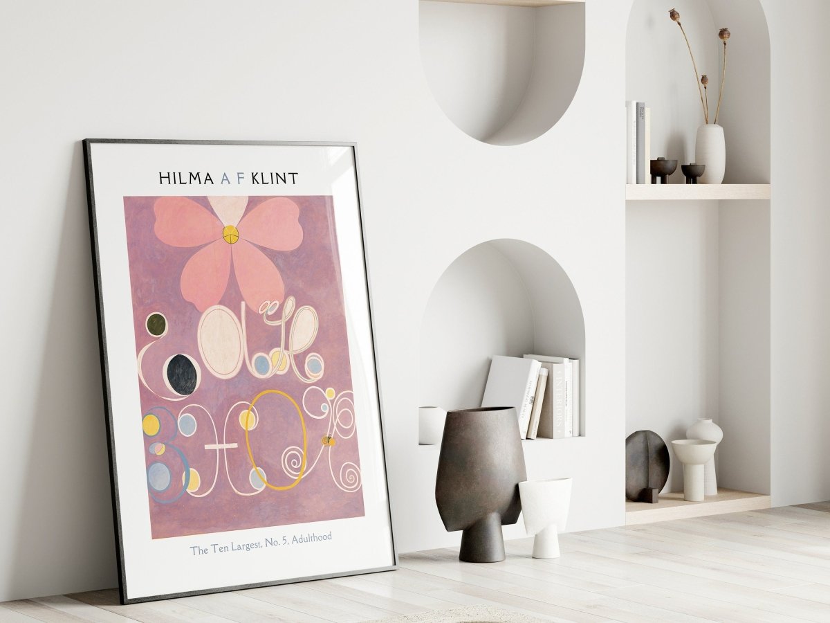 Hilma af Klint The Ten Largest | No. 5, Adulthood | P579 - Single Art Prints - Piccolo Fiore Prints