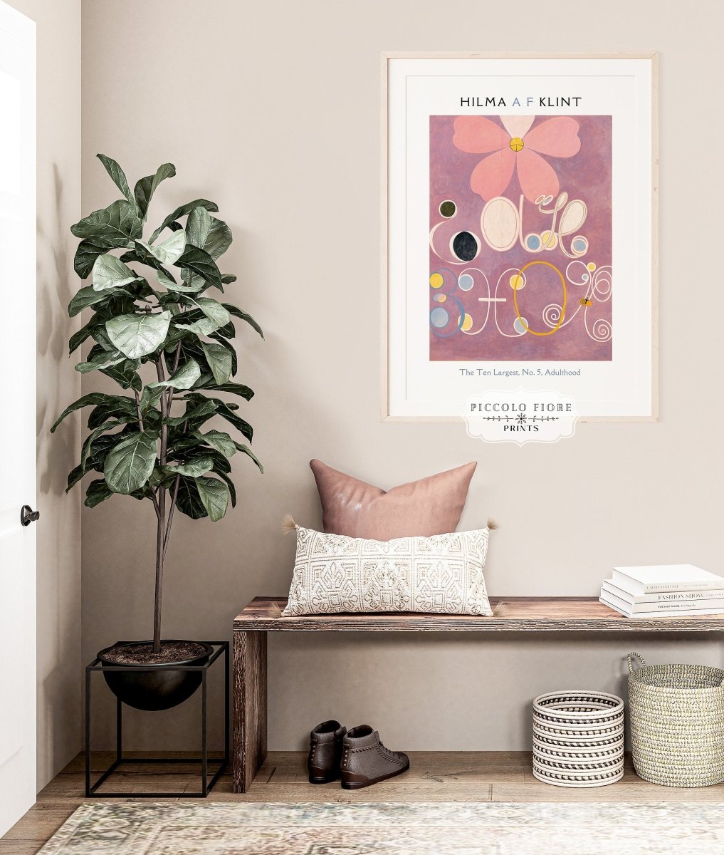 Hilma af Klint The Ten Largest | No. 5, Adulthood | P579 - Single Art Prints - Piccolo Fiore Prints