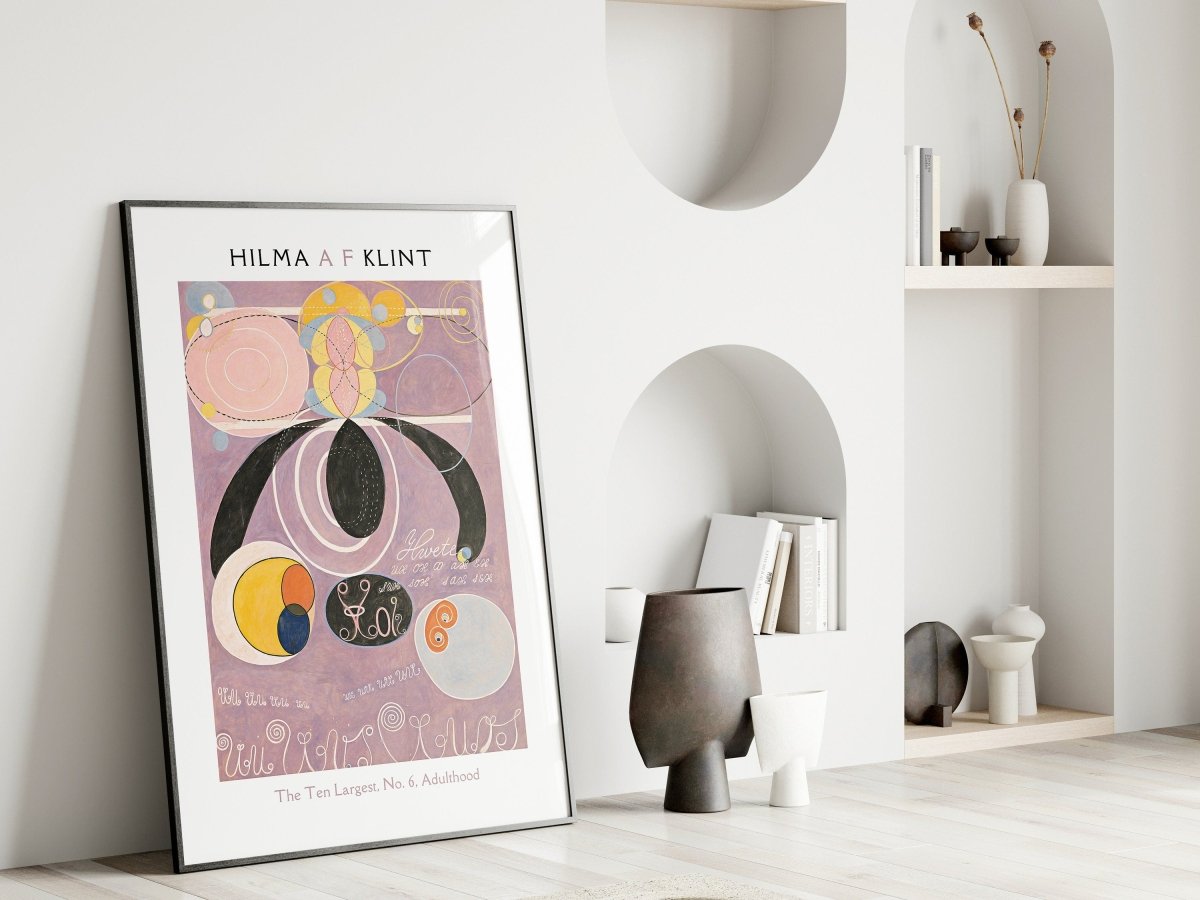 Hilma af Klint The Ten Largest | No. 6, Adulthood | P580 - Single Art Prints - Piccolo Fiore Prints