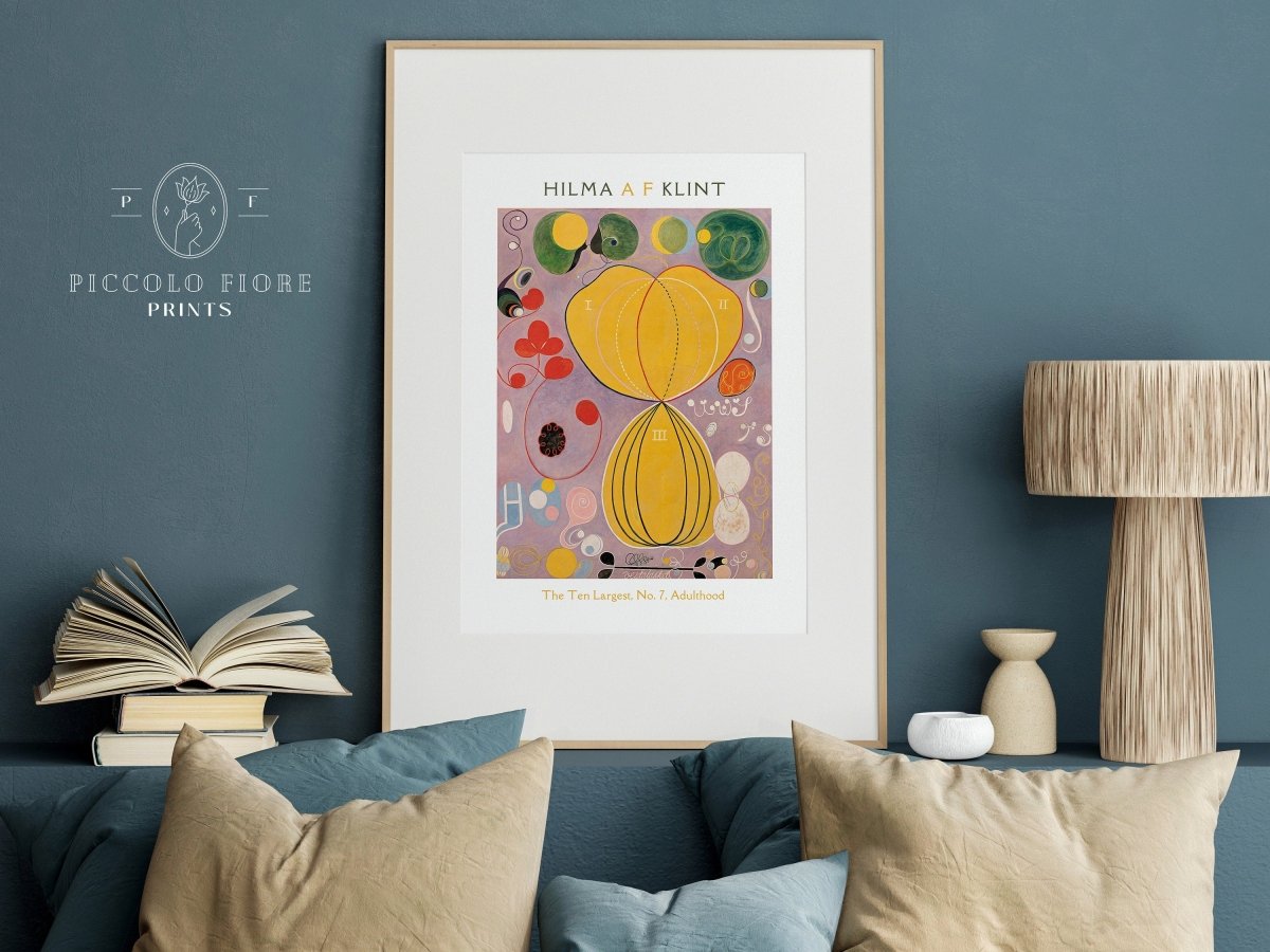 Hilma af Klint The Ten Largest | No. 7, Adulthood | P581 - Single Art Prints - Piccolo Fiore Prints