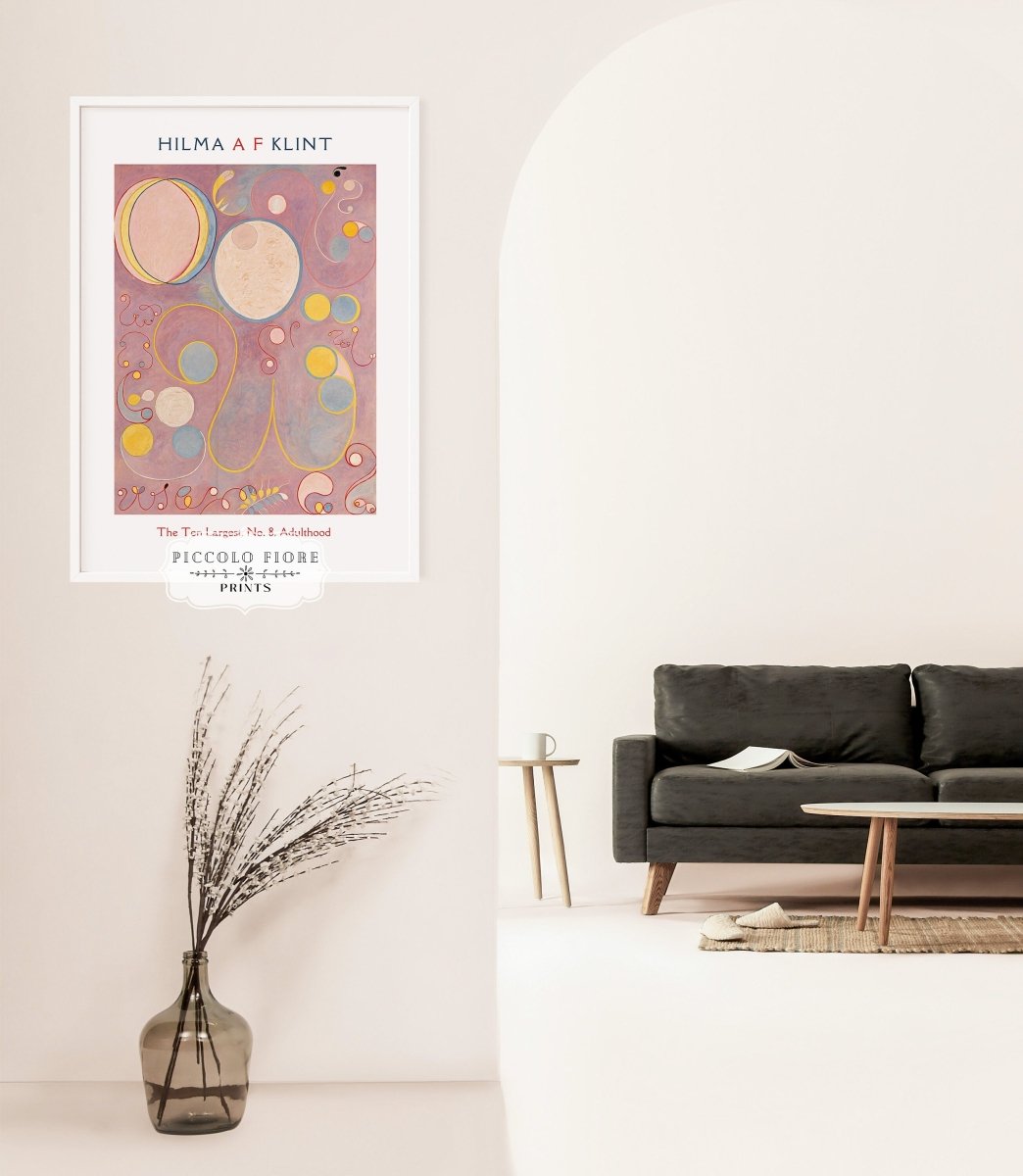 Hilma af Klint The Ten Largest | No. 8, Adulthood | P582 - Single Art Prints - Piccolo Fiore Prints
