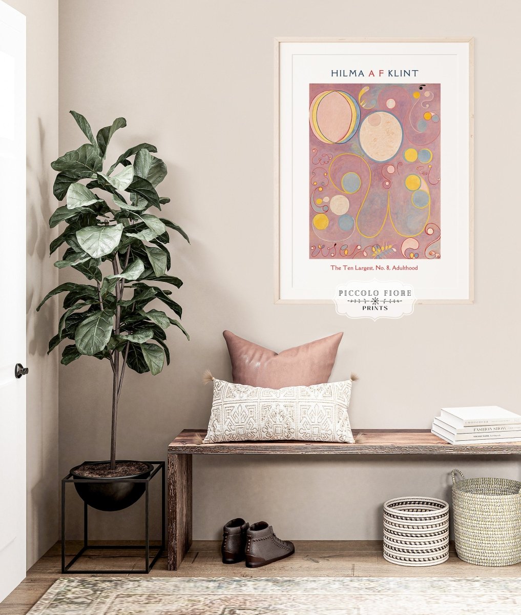 Hilma af Klint The Ten Largest | No. 8, Adulthood | P582 - Single Art Prints - Piccolo Fiore Prints
