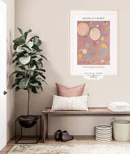 Hilma af Klint The Ten Largest | No. 8, Adulthood | P582 - Single Art Prints - Piccolo Fiore Prints