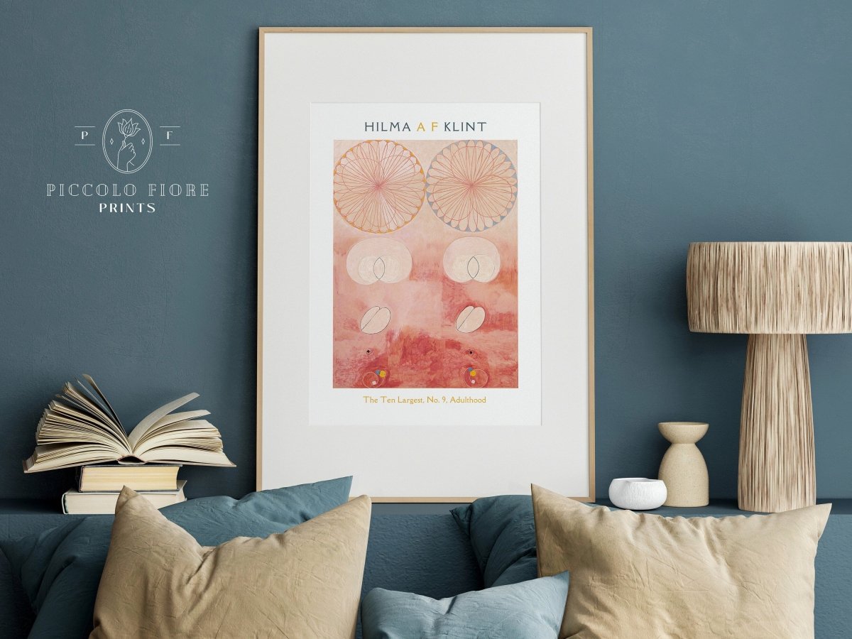 Hilma af Klint The Ten Largest | No. 9, Adulthood | P583 - Single Art Prints - Piccolo Fiore Prints
