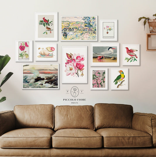 Pink Eclectic | Gallery Wall Set | 11 Prints | S11-2