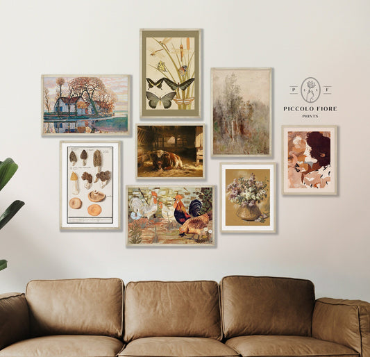 Autumn Farmhouse | Gallery Wall Set | 8 Prints | S8-2