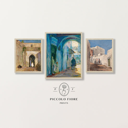 Morocco | Gallery Wall Set | 3 Prints | S9-9.18