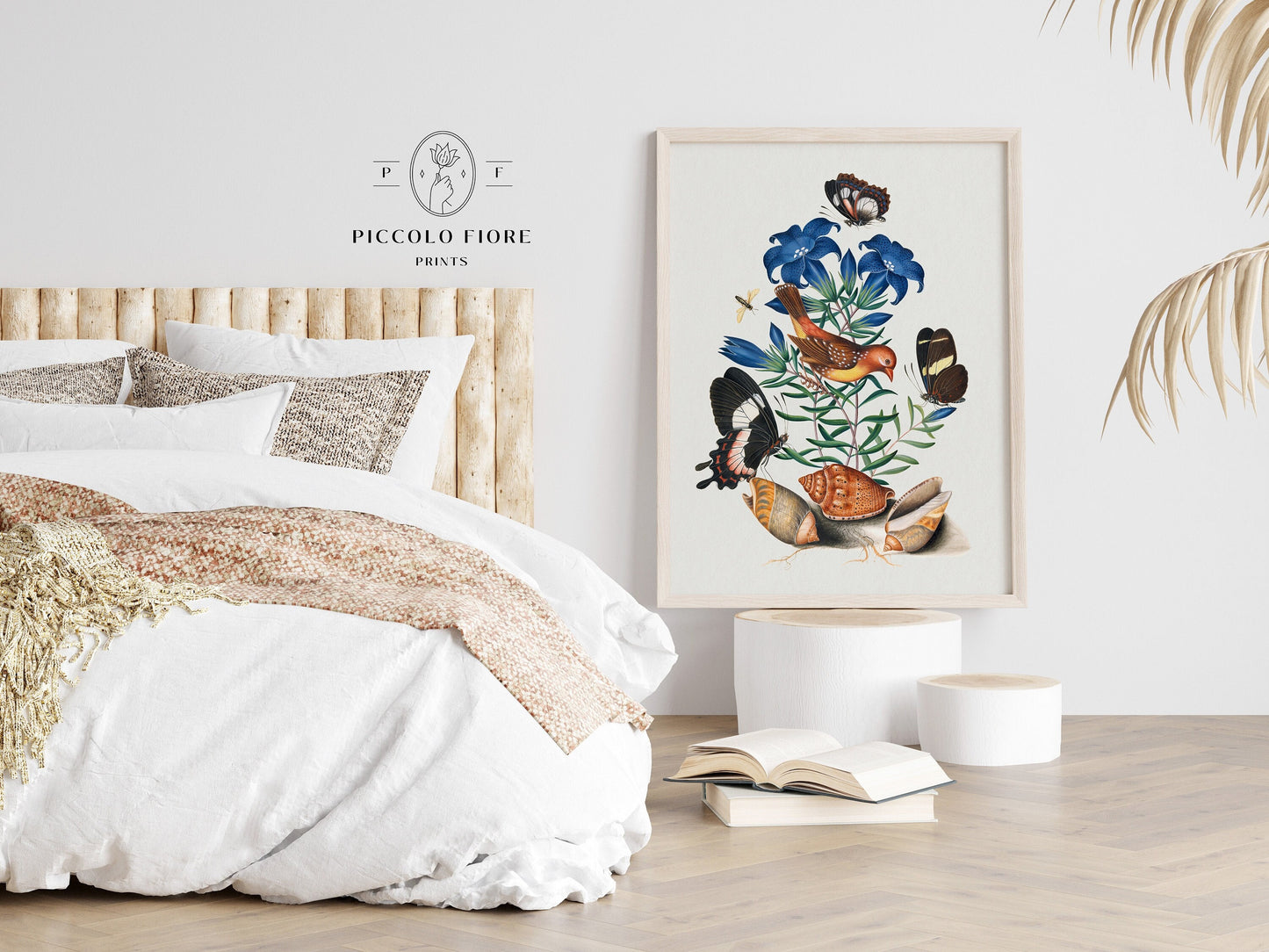 Bird, Shells and Butterflies | P158