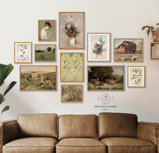 Neutral Farmhouse | Gallery Wall Set | 11 Prints | S11-5
