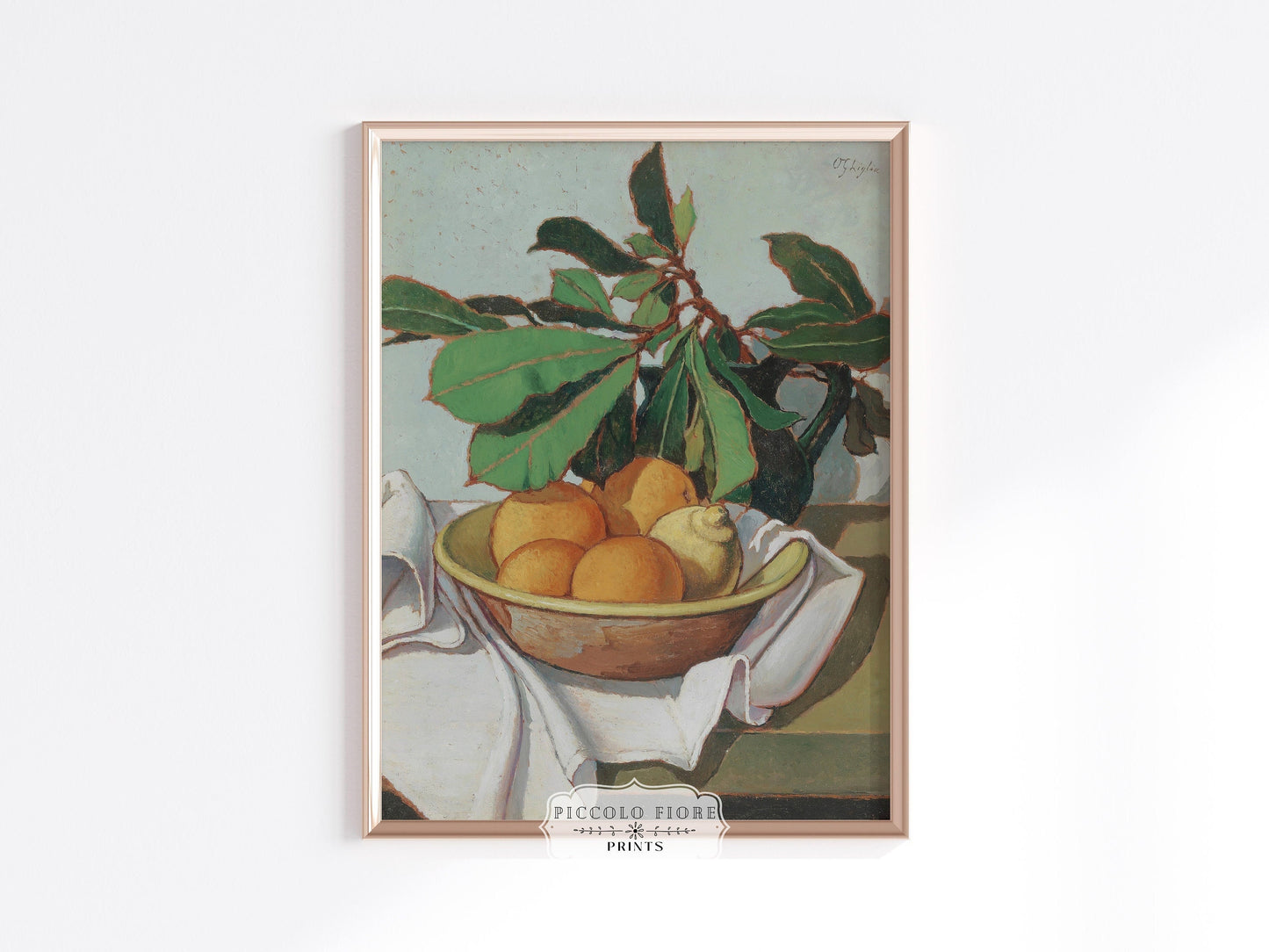 Still Life with Oranges and Lemons | P417