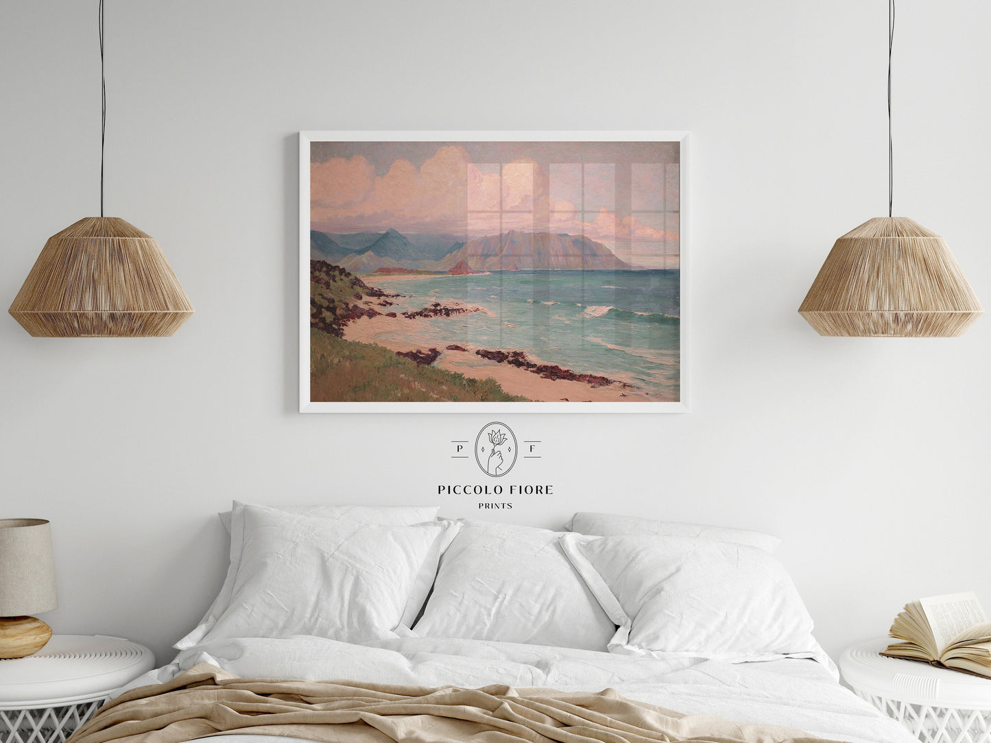 Beach, Mountains and Clouds | P422