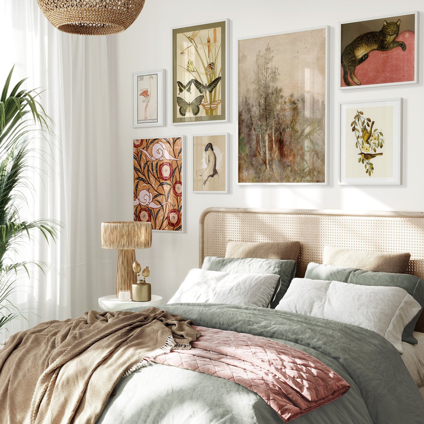 Subtle Eclectic | Gallery Wall Set | 7 Prints | M7-2