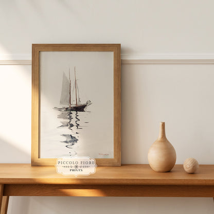 Grey, Green and Turquoise | Gallery Wall Set | 7 Prints | M7-6