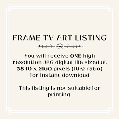 Samsung Frame TV Art | Luxembourg Gardens | TV5