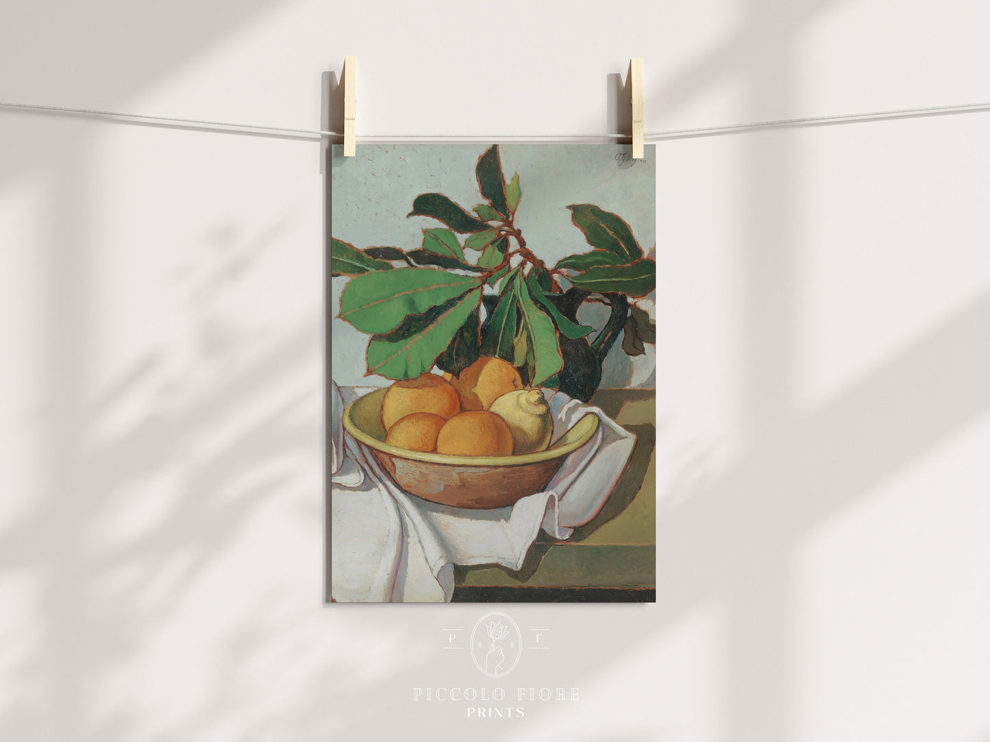 Still Life with Oranges and Lemons | P417