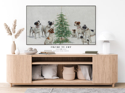Samsung Frame TV Art | Dogs at Christmas | TV16