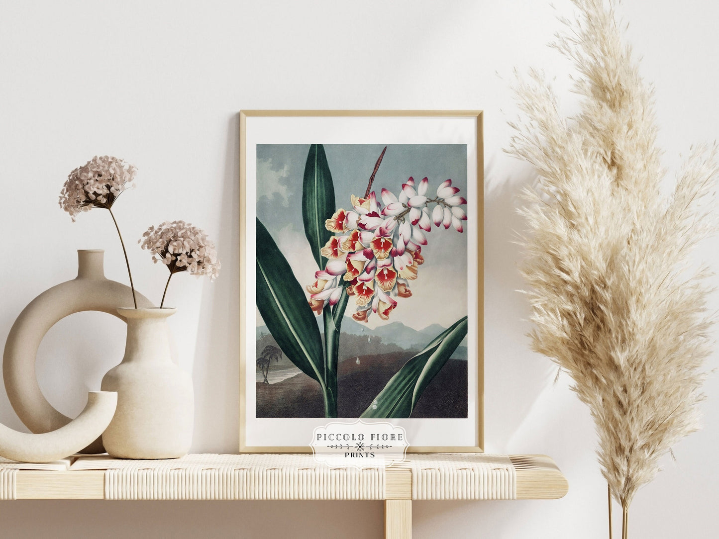 Grey, Green and Turquoise | Gallery Wall Set | 7 Prints | M7-6