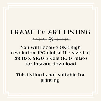 Samsung Frame TV Art | Landscape with Trees | TV6