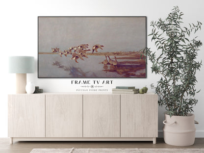 Samsung Frame TV Art | Geese | TV9