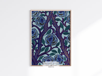 Art Deco Oriental Stencil Print | P210