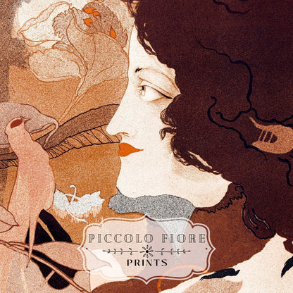 La Femme Fatale | P250 - Single Art Prints - Piccolo Fiore Prints
