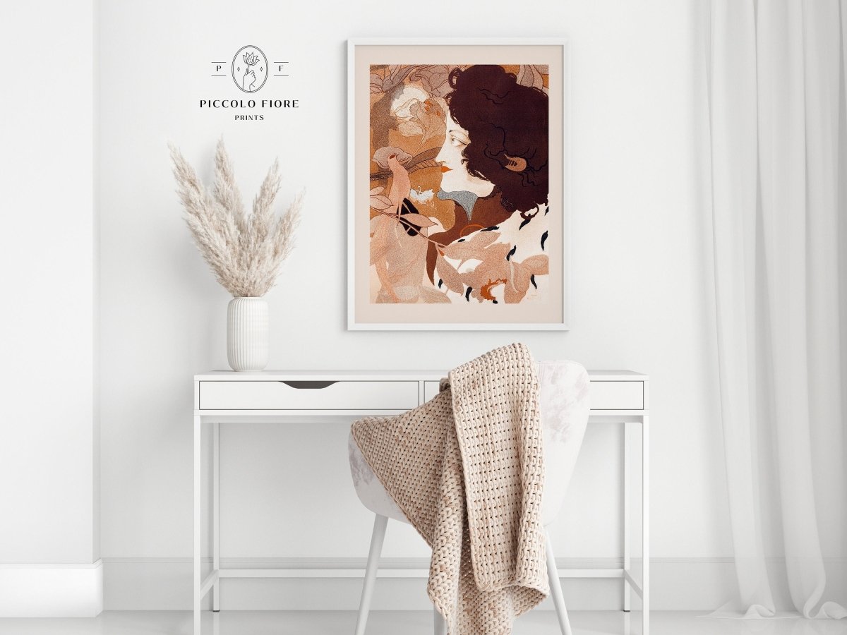 La Femme Fatale | P250 - Single Art Prints - Piccolo Fiore Prints