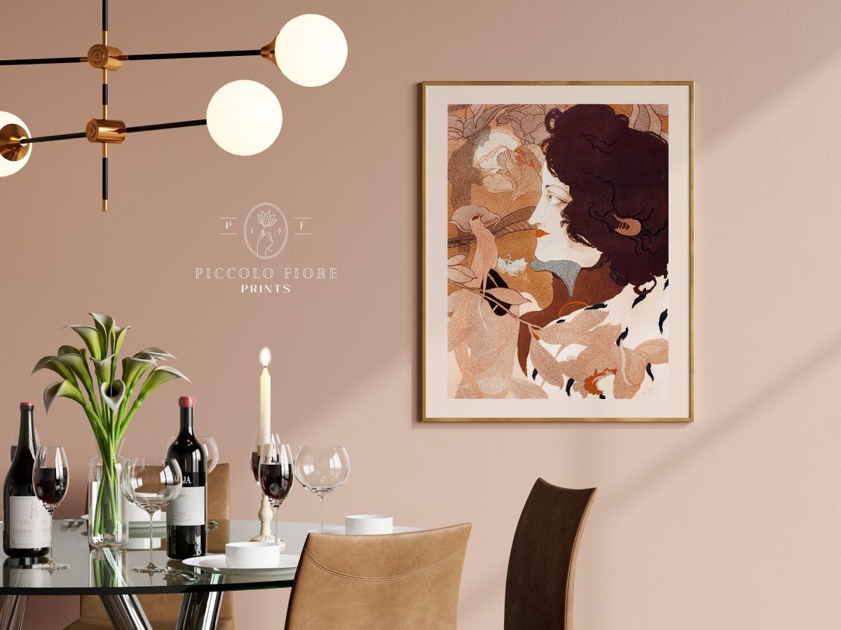 La Femme Fatale | P250 - Single Art Prints - Piccolo Fiore Prints