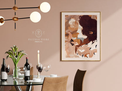 La Femme Fatale | P250 - Single Art Prints - Piccolo Fiore Prints