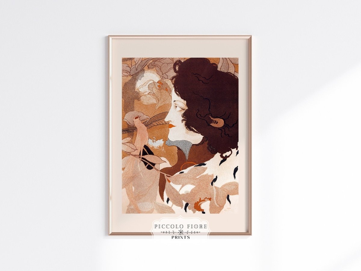 La Femme Fatale | P250 - Single Art Prints - Piccolo Fiore Prints