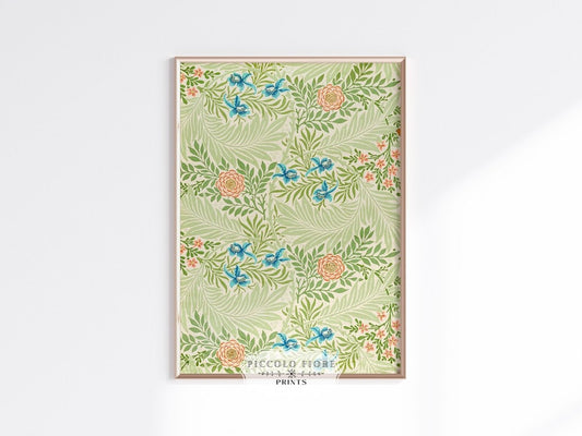 Larkspur | William Morris | P261 - Single Art Prints - Piccolo Fiore Prints