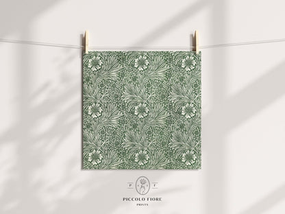 Marigold | William Morris | P348 - Single Square Art Prints - Piccolo Fiore Prints