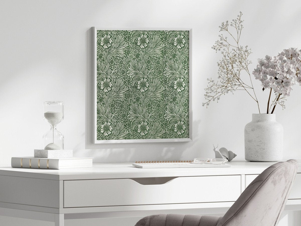 Marigold | William Morris | P348 - Single Square Art Prints - Piccolo Fiore Prints