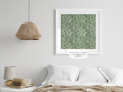 Marigold | William Morris | P348 - Single Square Art Prints - Piccolo Fiore Prints