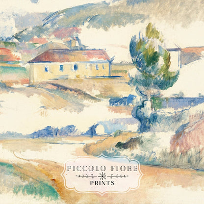 Montagne Sainte - Victoire | P94 - Single Art Prints - Piccolo Fiore Prints