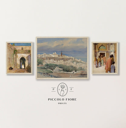 Morocco | Gallery Wall Set | 3 Prints | S9 - 9.16 - Gallery Wall Set - Piccolo Fiore Prints