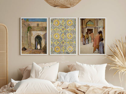 Morocco | Gallery Wall Set | 3 Prints | S9 - 9.19 - Gallery Wall Set - Piccolo Fiore Prints
