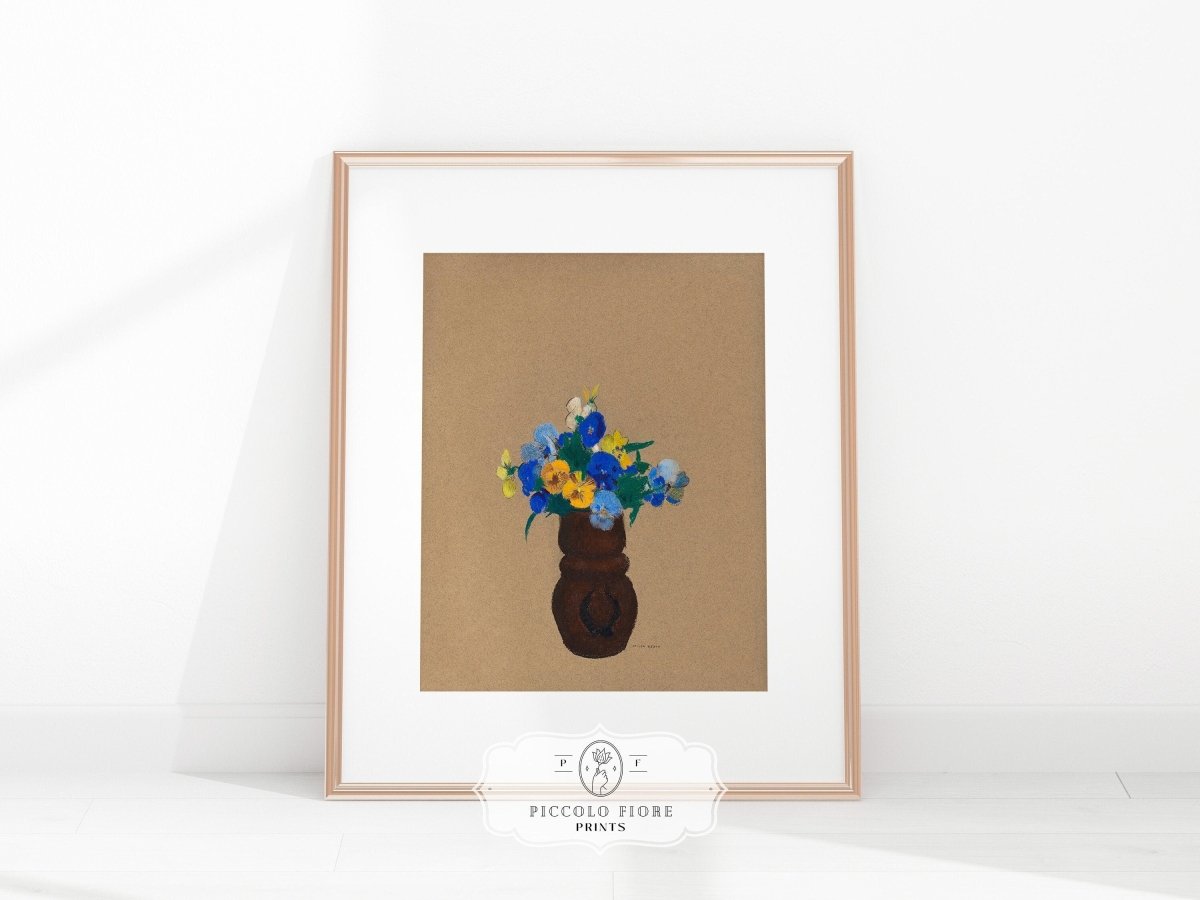 Pansies | P104 - Single Art Prints - Piccolo Fiore Prints