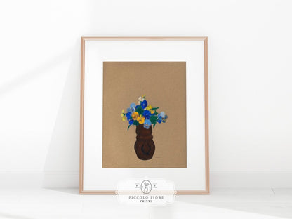 Pansies | P104 - Single Art Prints - Piccolo Fiore Prints