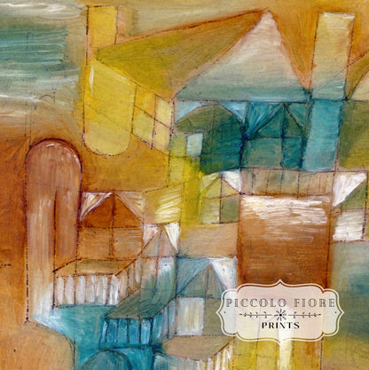 Paul Klee | Fasçsade | P9 - Single Art Prints - Piccolo Fiore Prints
