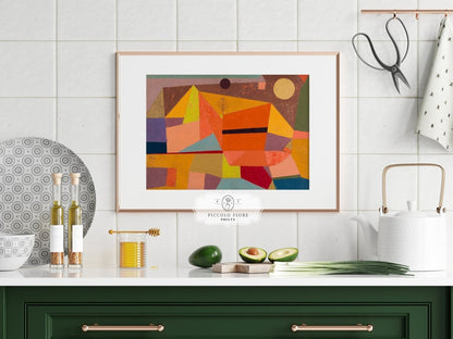 Paul Klee | Joyful Mountain Landscape | P244 - Single Art Prints - Piccolo Fiore Prints