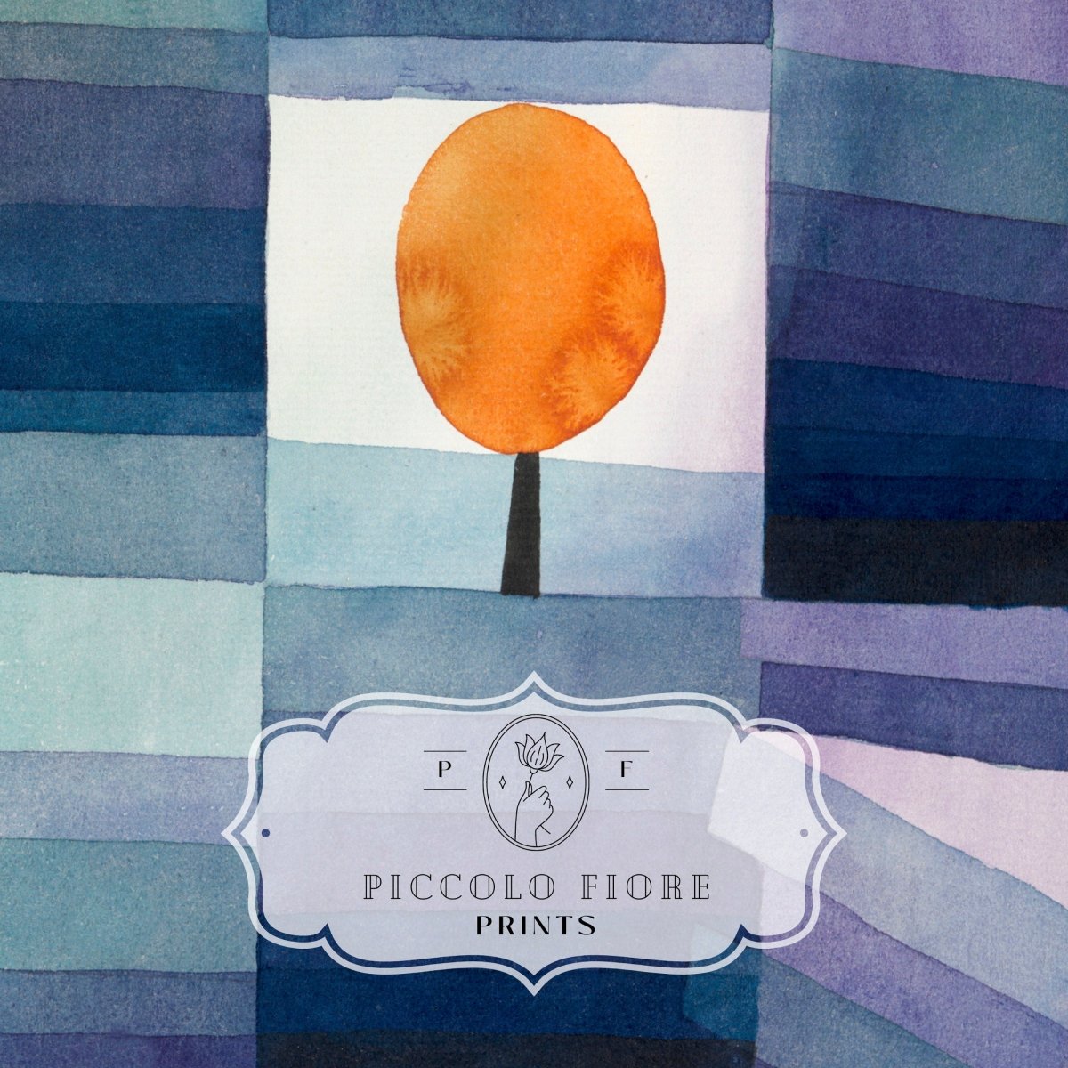 Paul Klee | The Harbinger of Autumn | P95 - Single Art Prints - Piccolo Fiore Prints