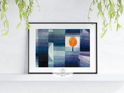 Paul Klee | The Harbinger of Autumn | P95 - Single Art Prints - Piccolo Fiore Prints
