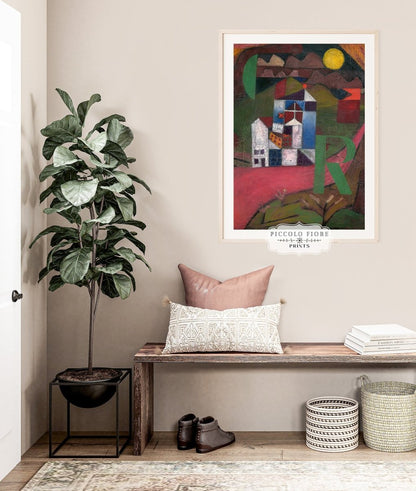 Paul Klee | Villa R | P293 - Single Art Prints - Piccolo Fiore Prints