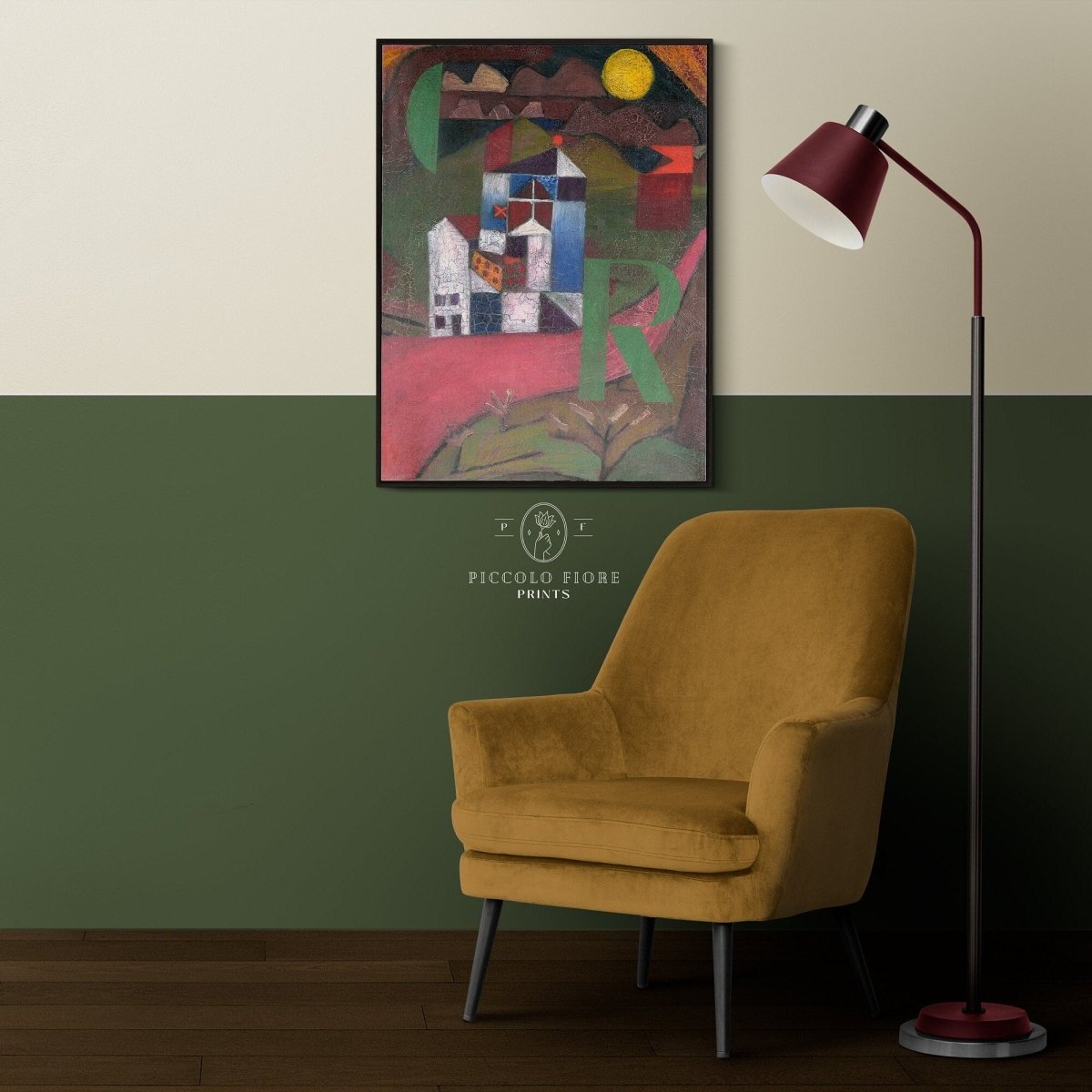 Paul Klee | Villa R | P293 - Single Art Prints - Piccolo Fiore Prints