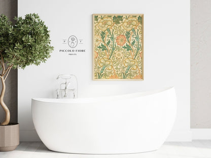 Pink and Rose Pattern | William Morris | P373 - Single Art Prints - Piccolo Fiore Prints